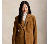 Polo Ralph Lauren Blazer monopetto in velluto a coste IT 38 Tan