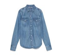 Polo Ralph Lauren, ,Blouses & Shirts ,Donna ,Blu ,L Camicie Blu da Donna Stile Elegante