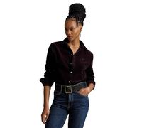 Polo Ralph Lauren - Camicia in Corduroy di Cotone - - Blouses & Shirts - Donna - Viola - L