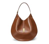 Polo Ralph Lauren ID Collection Medium Borsa hobo marrone, pelle, donna