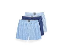 POLO RALPH LAUREN Boxer 3 Pz. aop azzurro | M