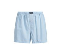 Polo Ralph Lauren Boxer in tessuto motivo finestrato L Mini-vichy blu chiaro