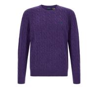 Polo Ralph Lauren - Braided sweater - - Knitwear - Uomo - Viola - M