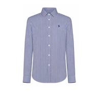 Polo Ralph Lauren - Button Striped Shirt - - Blouses & Shirts - Donna - Blu - M