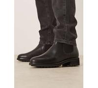 Polo Ralph Lauren - Byron - Stivaletti Chelsea in pelle neri-Nero 42