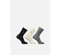 Polo Ralph Lauren - Cable-Crew Sock-3 Pack Nero - Calze e collant T.U Nero