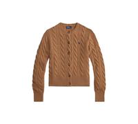 Polo Ralph Lauren - Cable Knit Cardigan - - Knitwear - Donna - Marrone - S