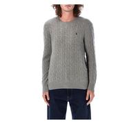 Polo Ralph Lauren - Cable Knit Sweater - - Knitwear - Uomo - Grigio - S