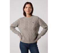 Polo Ralph Lauren - Cable-Knit Wool-Cashmere Sweater Grigio - Abbigliamento XL Grigio