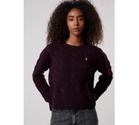 Polo Ralph Lauren - Cable-Knit Wool-Cashmere Sweater Viola - Abbigliamento S Viola