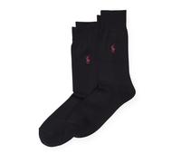 Polo Ralph Lauren Calzino 'SIZED FLAT-CREW-2 PACK' nero Uomo - Premium - Biancheria e abbigliamento da mare - Intimo - Calzini Polo Ralph Lauren 39-42