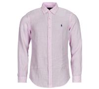 Polo Ralph Lauren Camicia a maniche lunghe CAMICIA A RIGHE TAGLIO DRITTO IN LINO in Multicolore EU M