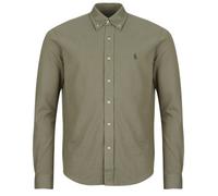 Polo Ralph Lauren Camicia a maniche lunghe CAMICIA ADERENTE CON COLLO BUTTON-DOWN IN POLO FEATHERWEIGHT in Kaki EU XL