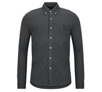 Polo Ralph Lauren Camicia a maniche lunghe CAMICIA ADERENTE CON COLLO BUTTON-DOWN IN POLO FEATHERWEIGHT in Grigio EU XL