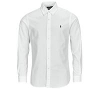 Polo Ralph Lauren Camicia a maniche lunghe CHEMISE COUPE DROITE EN SEERSUCKER in Bianco EU S