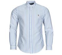 Polo Ralph Lauren Camicia a maniche lunghe CHEMISE COUPE SLIM EN OXFORD in Blu EU XL