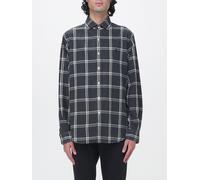 POLO RALPH LAUREN Camicia a quadri in cotone slim fit con logo Pony ricamato S Grigio