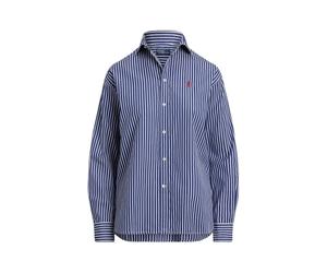 Polo Ralph Lauren - Camicia a Righe in Cotone - - Blouses & Shirts - Donna - Multicolore - M