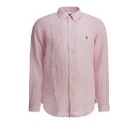 Polo Ralph Lauren - Camicia a Righe in Lino - - Shirts - Uomo - Rosa - L