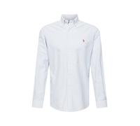 Polo Ralph Lauren Camicia Oxford Custom-Fit S Blu/Righe bianche