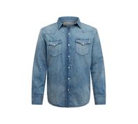 Chemise western en denim flammé by Polo Ralph Lauren S Blu