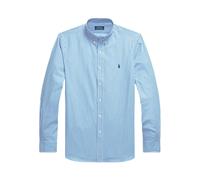 Ralph Lauren - Camicia a Righe in Popeline di Cotone - - Shirts - Uomo - Blu - S