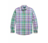 POLO RALPH LAUREN Camicia Custom Fit verde | S