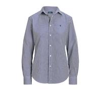 Polo Ralph Lauren Camicia in cotone a righe IT 46 Bianco/Blu Royal autunn