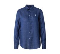 Polo Ralph Lauren - Classic-Long Sleeve-Button Front Shirt 211970730 Blu - Abbigliamento - Taglia L L Blu