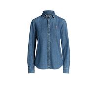 Camicia maniche lunghe in denim Blu 46 (IT) - 42 (FR) Tinta unita