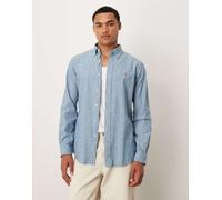 Polo Ralph Lauren - Camicia di jeans custom fit color blu medio XL