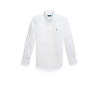 POLO RALPH LAUREN Camicia di lino Custom Fit bianco | XL