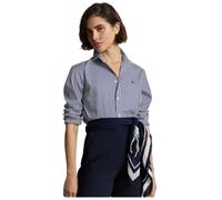 Polo Ralph Lauren - Camicia in Cotone a Righe - - Blouses & Shirts - Donna - Blu - 3XS