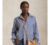 Polo Ralph Lauren Camicia in cotone a righe Oversize-Fit XL Blue
