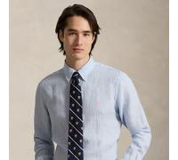 Polo Ralph Lauren Camicia in lino a righe Custom-Fit M Blue