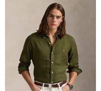 Polo Ralph Lauren Camicia in lino Custom-Fit L Green