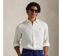 Polo Ralph Lauren Camicia in lino Custom-Fit L White