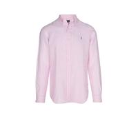 POLO RALPH LAUREN Camicia in lino custom fit rosa | XXL
