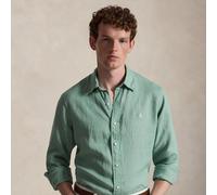 Polo Ralph Lauren Camicia in lino Custom-Fit S Green