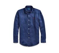 Polo Ralph Lauren - Camicia in Lino Custom Fit - -Shirts -Uomo -Blu -M