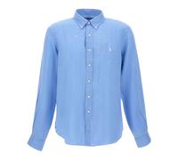 Polo Ralph Lauren - Camicia in Lino dalla Vestibilità Personalizzata - - Shirts - Uomo - Blu - S