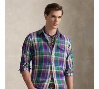 Polo Ralph Lauren Camicia in lino scozzese Classic-Fit M Multi