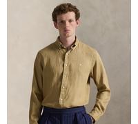 Polo Ralph Lauren Camicia in lino Slim-Fit M Tan