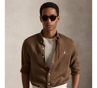 Polo Ralph Lauren Camicia in lino Slim-Fit XXL Brown