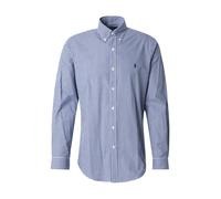 Ralph Lauren - Camicia Popeline Stretch a Quadri Gingham Custom Fit - - Shirts - Uomo - Blu - 2XL