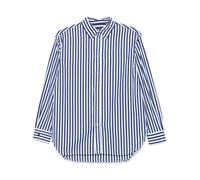 Polo Ralph Lauren Camicia in cotone a righe Oversize-Fit L Blue