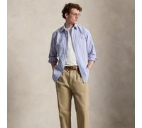 Camicia Oxford a righe custom fit Blu S A righe