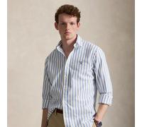 Polo Ralph Lauren LONG SLEEVE-SPORT SHIRT men Longsleeves blue|white in taglia:XXL