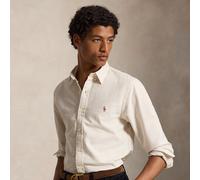 Ralph Lauren - Camicia Oxford Slim Fit a Righe - Beige/Khaki - -Shirts -Uomo -Giallo -XL