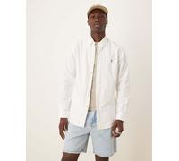 Polo Ralph Lauren - Camicia Oxford bianca custom fit-Bianco 2XL